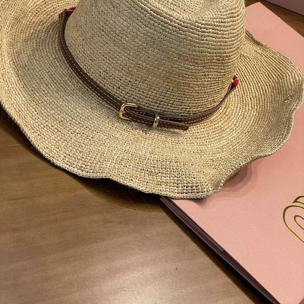 🎠MiuMiu popular woven straw hat - Picture 6 of 7